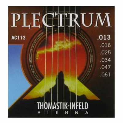 Thomastik-Infeld Plectrum Bronze Acoustic Guitar Strings 13 - 61 AC113