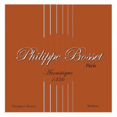 Philippe Bosset Acoustic Guitar Strings Phosphore Bronze Medium (13-56)