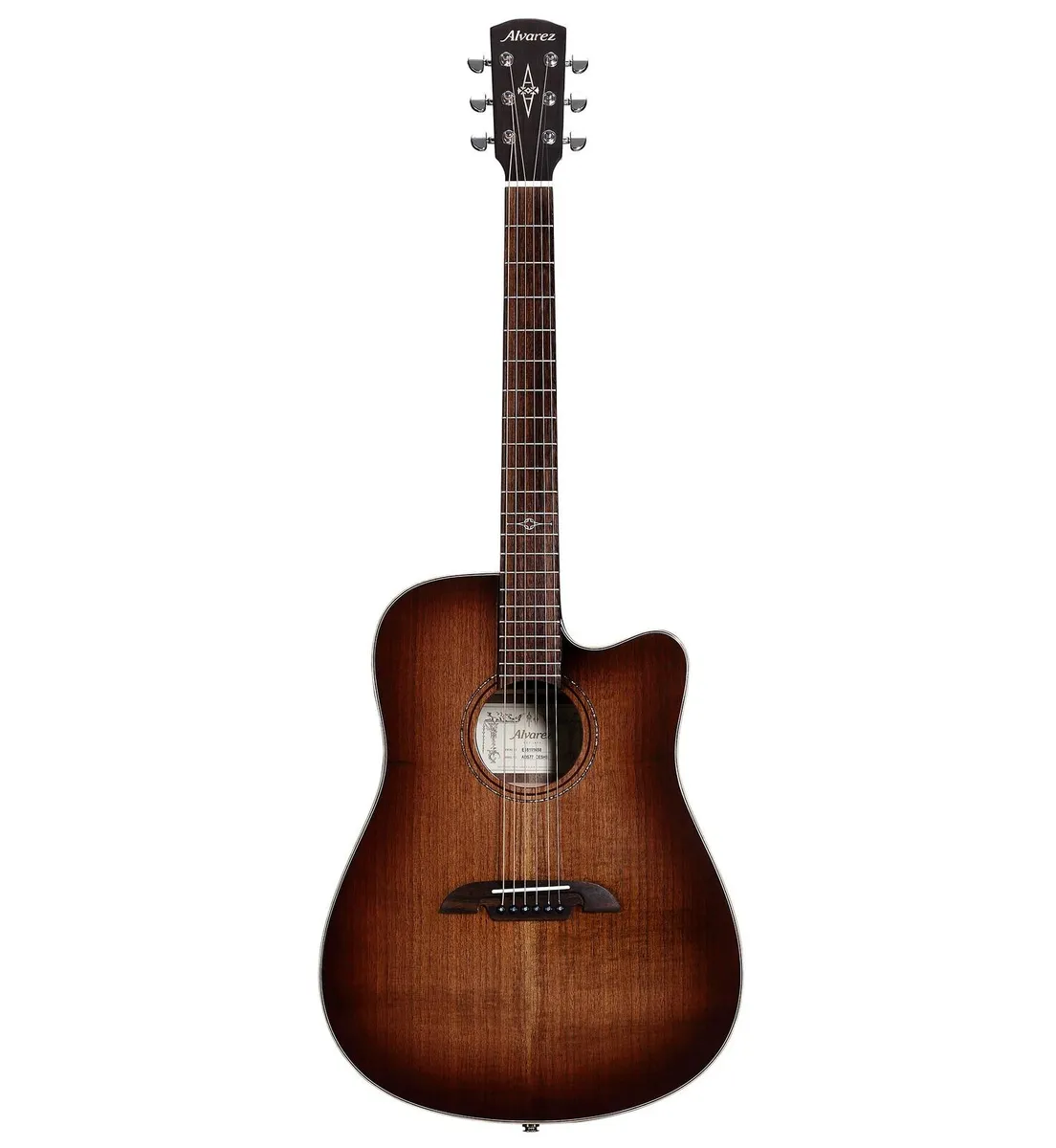 Alvarez ADWS77CESHB Artist Elite Dreadnought Acoustic-Electric Guitar
