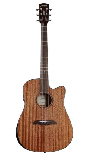 Alvarez AD6OCESHB Dreadnought Acoustic-Electric Guitar Shadow Burst Cutaway