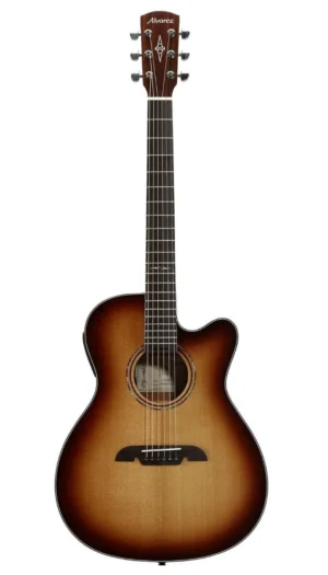 Alvarez AF60CESHB Artist 60 Series Folk Acoustic-Electric Guitar LR Baggs Pickup