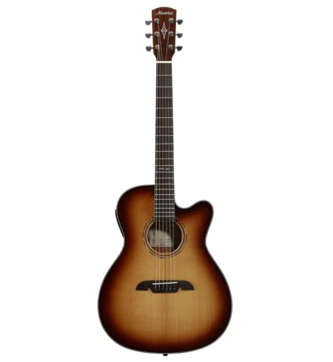 Alvarez AF60CESHB Artist 60 Series Folk Acoustic-Electric Guitar LR Baggs Pickup