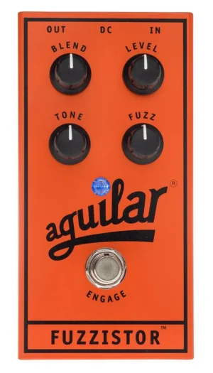 Aguilar FUZZISTOR Bass Fuzz Bass Guitar Effects Pedal