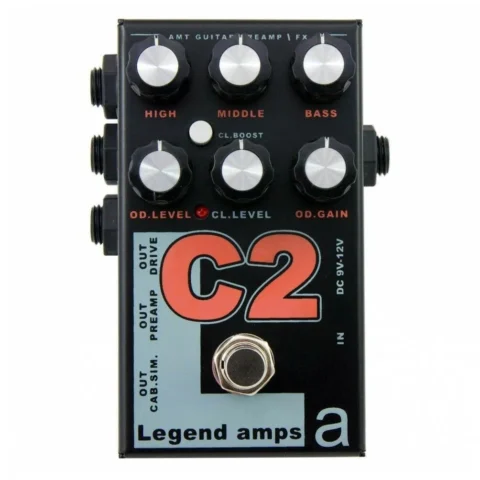 AMT Electronics C2 LA2 guitar preamp / distortion Guitar Effects pedal