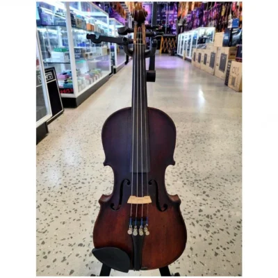 Old Violin 1/2 Size labelled Atonio Stradivarius mid 1900's Setup
