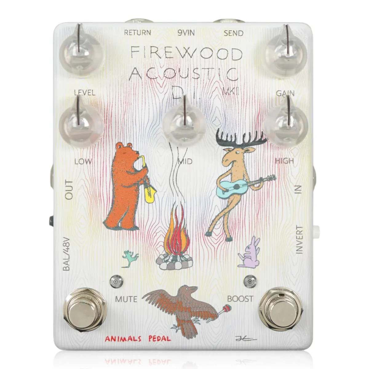 Animals Pedal Firewood Acoustic DI MKII Guitar effects Pedal
