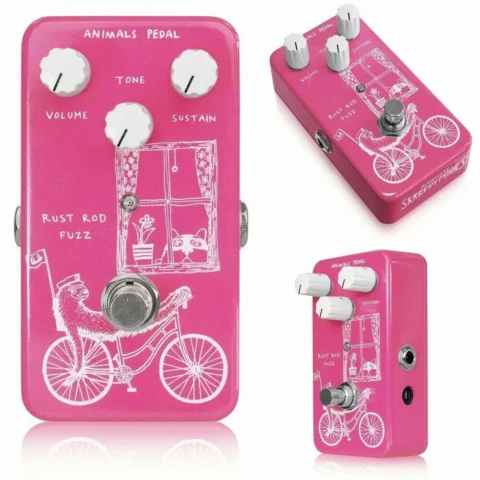 Animals Pedal Rust Rod Fuzz by Skreddy Guitar Effects Pedal