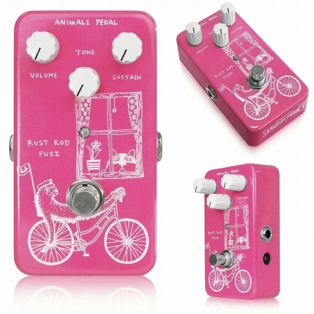 Animals Pedal Rust Rod Fuzz by Skreddy Guitar Effects Pedal