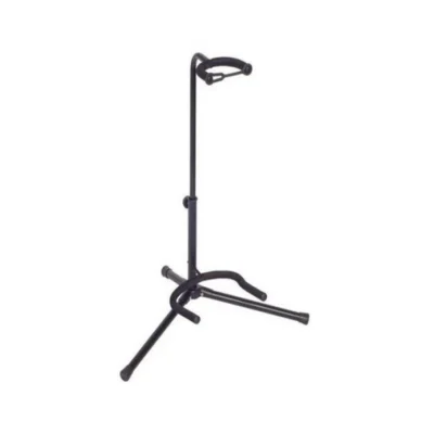 Tubular style heavy duty guitar stand holds electric /  Acoustic / Bass Guitars