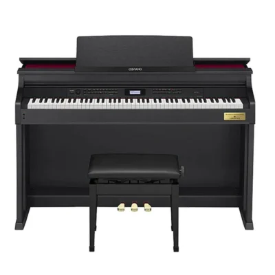 Casio AP710BK Celviano Digital Upright Piano with Bench - Black
