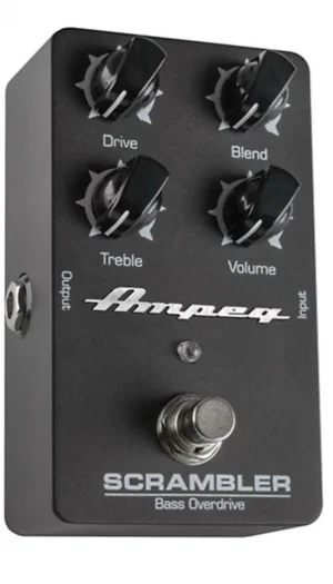 Ampeg Scrambler Bass Overdrive Bass Guitar Effects Pedal Sale 1 ONLY