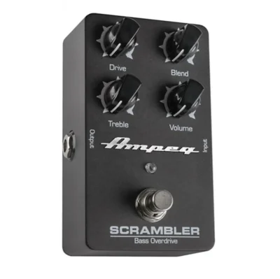 Ampeg Scrambler Bass Overdrive Bass Guitar Effects Pedal Sale 1 ONLY