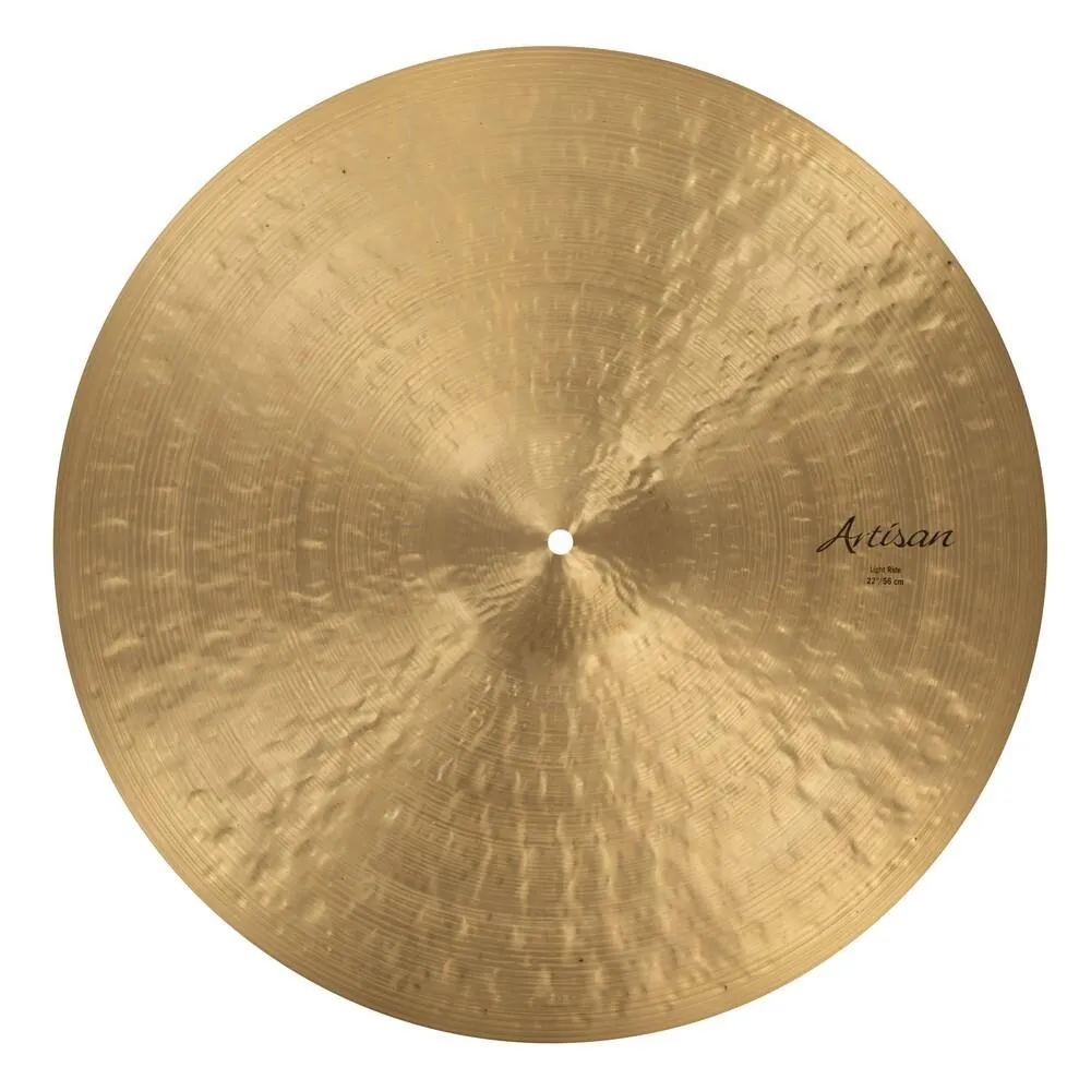 Sabian A2210 Artisan Series Artis Ride Light Natural Finish B20 Cymbal 22in