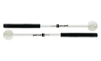 Promark Aluminum Shaft ATA2S  Puff Cover on Felt Head Tenor Mallet