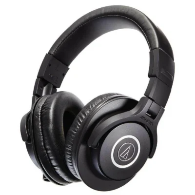 Audio-Technica ATH-M40X Professional Monitoring Studio Headphones