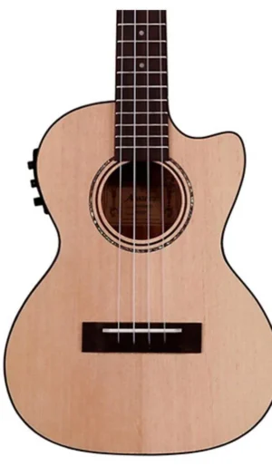 Alvarez Artist AU70CCE Concert Ukulele Acoustic / Electric cutaway Solid spruce