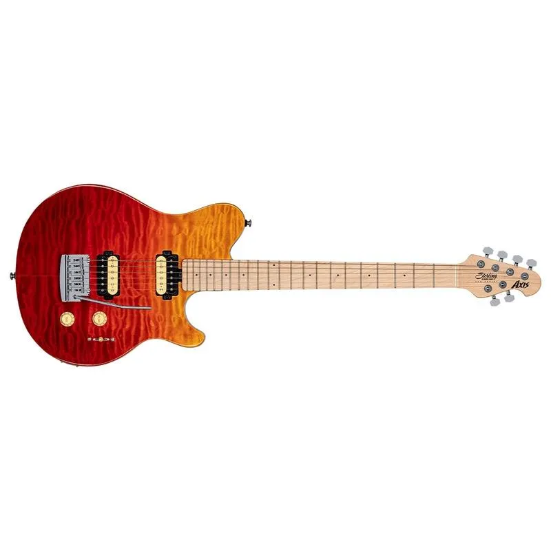 Sterling by Music Man SUB Series AXIS Electric Guitar Spectrum Red