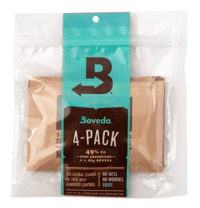 Boveda B49HA-40 Humidity Control Refill -  4  Pack
