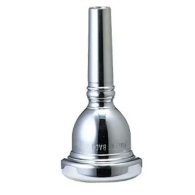 Bach Silver Plate 6 1/2AL Trombone mouthpiece Small Shank