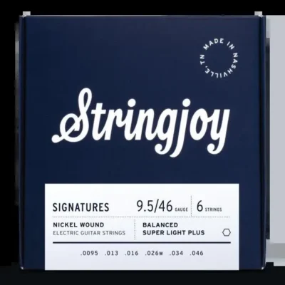 Stringjoy Signatures | Balanced Super Light Electric Guitar Strings Gauge (9.5-46)