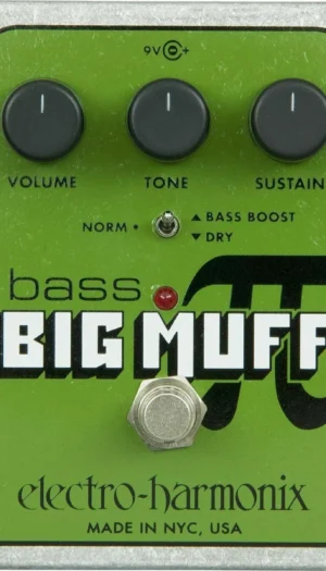 Electro-Harmonix XO Bass Big Muff PI Distortion Guitar Effects Pedal