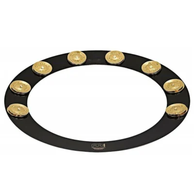 Meinl Percussion Backbeat Pro 14" Brass Hoop Tambourine - Brass Jingles / Snare