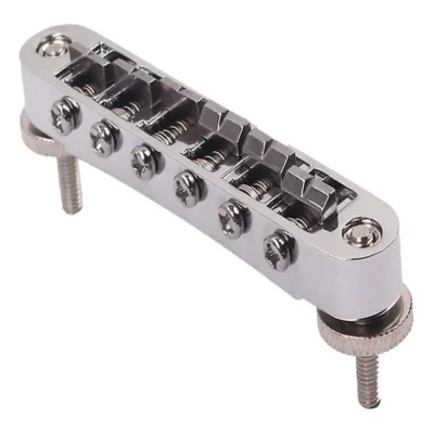 BBT LP Guitar Bridge Tune O Bridge Adjustable Chrome Plated Guitar