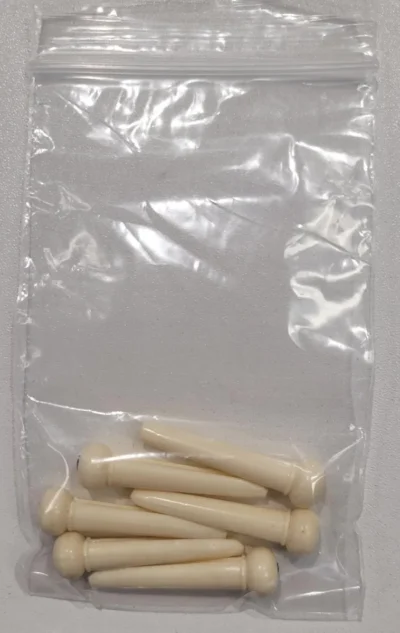 Big Bang Bridge End Pins Set 6 - Cream