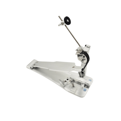BBT Aluminium Alloy Single Bass Drum Pedal - Double Chain Drive Fast and Smooth