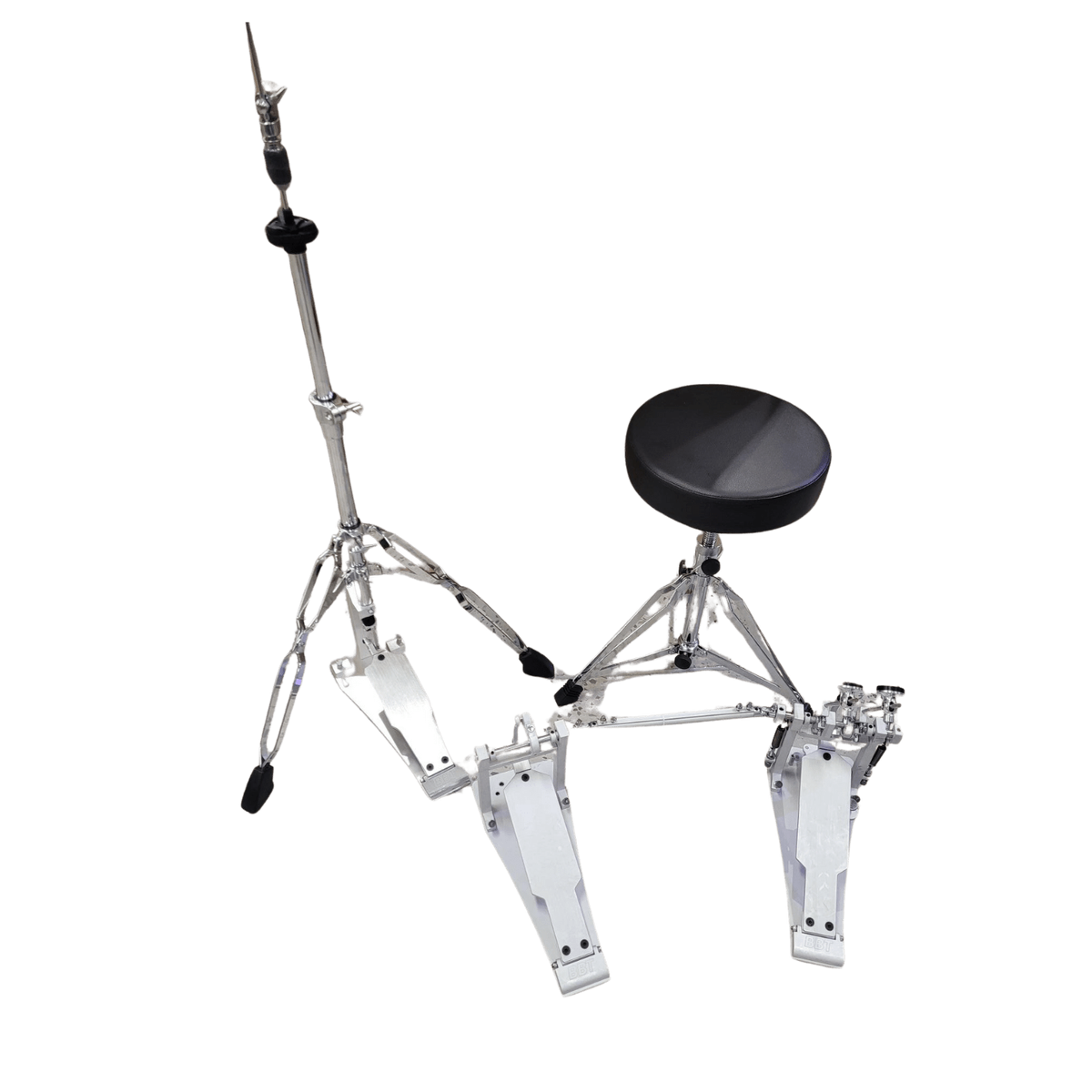 Big Bang Tone Double Bass Drum Pedal + Hi Hat Stand + Throne for Roland Electric drums