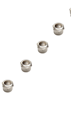 BBT Vintage Tuning Key Bushings Set - Nickel - Set of 6