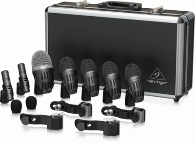 The Behringer Professional BC1500 7-Piece Drum Microphone Set