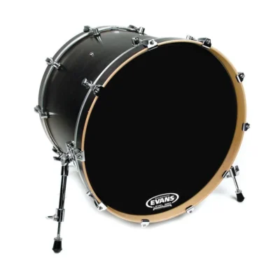 Evans EQ3 Black Bass No Port, 16 inch