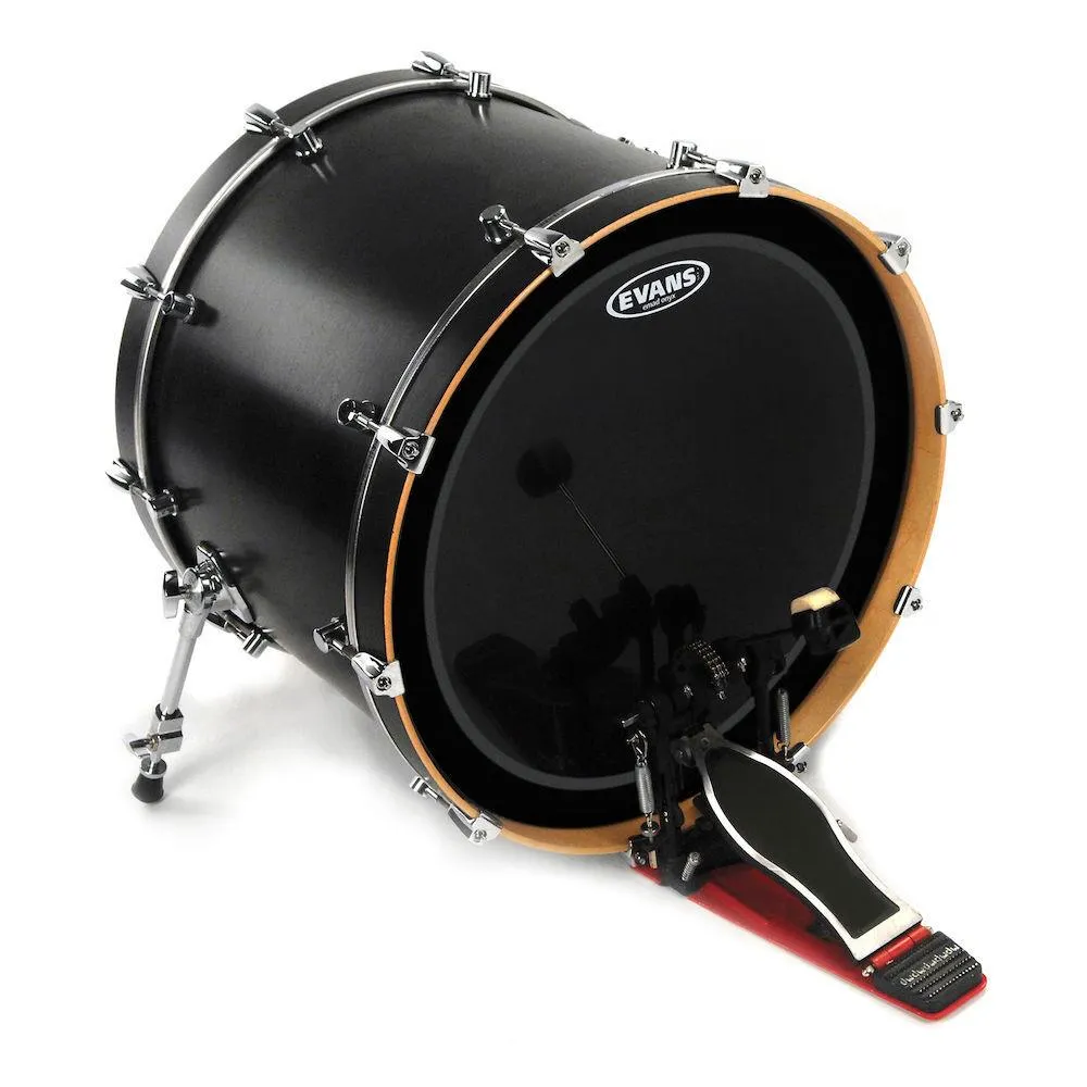Evans EMAD Onyx Bass Drum Head, 18 Inch