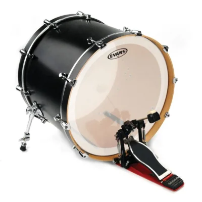 Evans EQ3 Frosted Bass Drum Head, 18 Inch