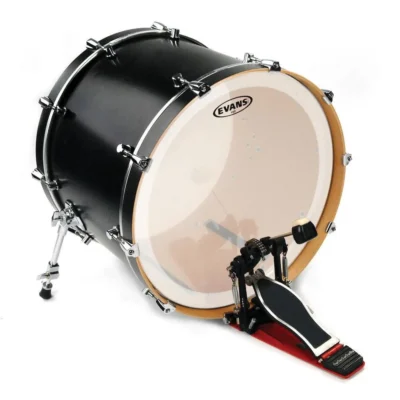 Evans EQ4 Frosted Bass Drum Head, 18 Inch
