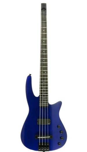 NS Design WAV4 Radius Bass Guitar Mettalic Cobalt  Rock Maple Neck EMG P/up