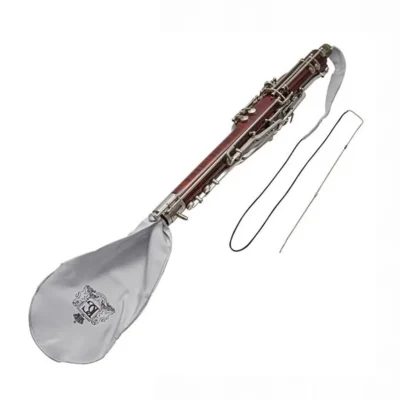 BG CLEANING SWAB BASSOON / FAGOTT - 1 PART BOTTOM + WING JOINT, BAMBOO & SILK