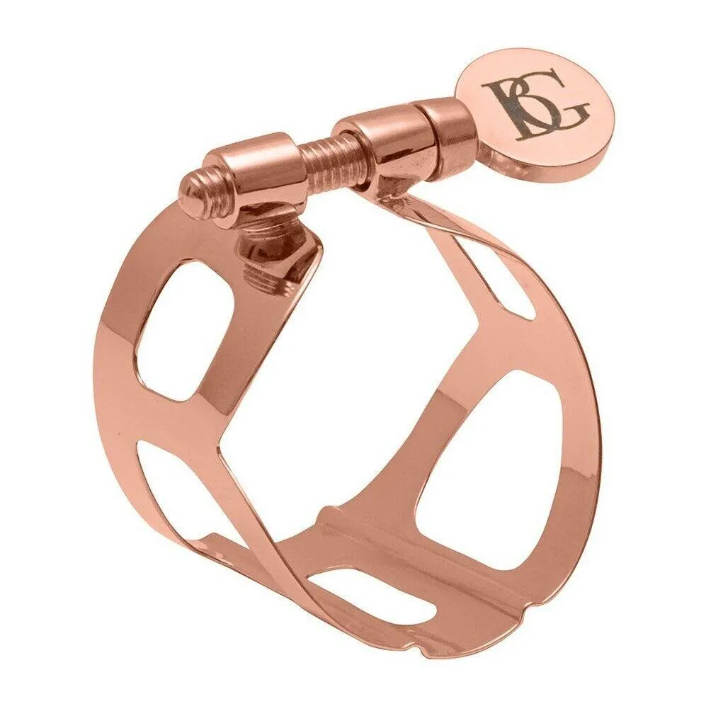 BG Ligature and Cap Tenor Saxophone Traditional Rose Gold made in France