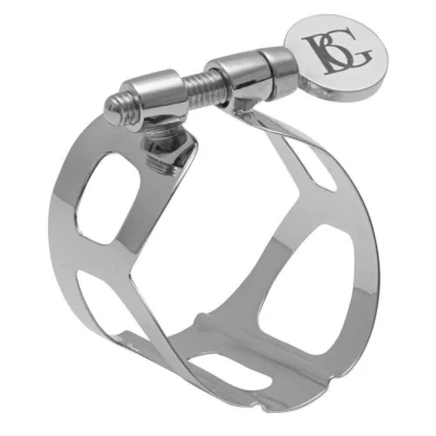 BG Ligature and Cap Baritone Saxophone Tradition Silver Plated   made in France