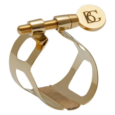 BG Ligature and Cap Bass Clarinet Tradition 24K Gold Plated   made in France