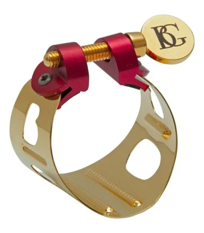BG Ligature and Cap Tenor Sax Duo Gold Plated  made in France