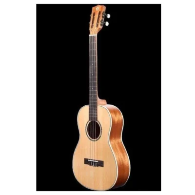 Ohana BK-70M Solid Spruce Top, Mahogany Baritone Ukulele Slotted Headstock