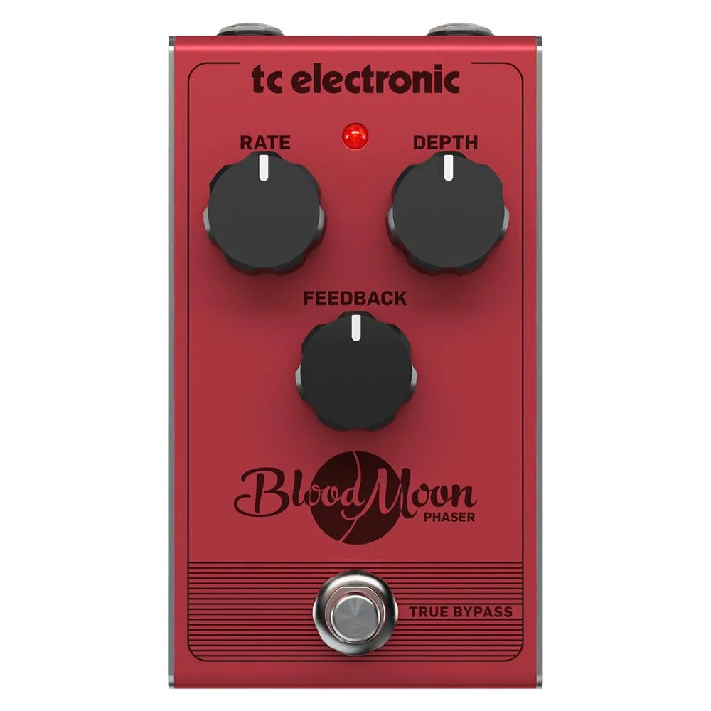 TC Electronic Vintage-Style Blood Moon Phaser Effects Analog Pedal