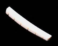 BBT Japan Bone Nut: Slotted with Curved Bottom for Fender