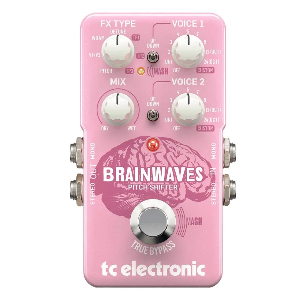 TC Electronic Exceptional Studio-Grade Brainwaves Pitch Shifter Pedal