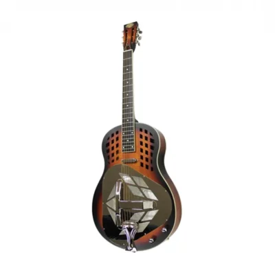 Bourbon Street Tricone Wood Body Resonator Guitar - Sunburst