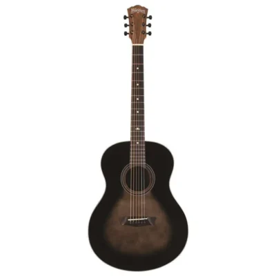 Washburn BTS9CH-D-U Bella Tono 'Novo S9' Acoustic Guitar Studio, Charcoal Burst