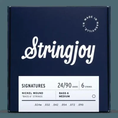 Stringjoy Signatures | Bass VI Balanced  24-90 Nickel Wound Guitar Strings