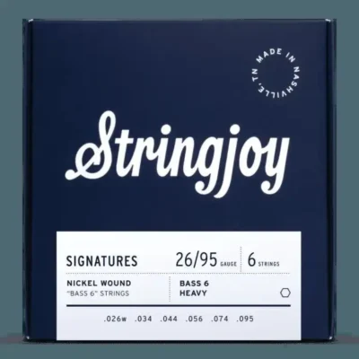 Stringjoy Signatures | Bass VI Balanced  26-95 Nickel Wound Guitar Strings